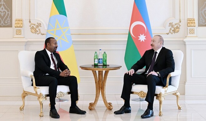 Ильхам Алиев встретился с премьером Эфиопии
