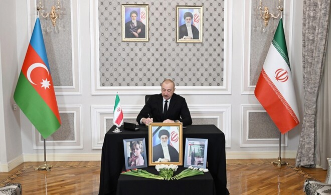 Ильхам Алиев посетил посольство Ирана - Фото