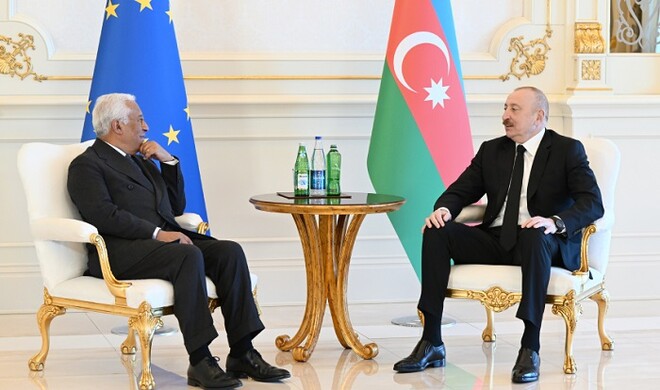 Ильхам Алиев и Кошта провели встречу - Фото