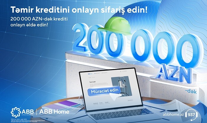 ABB-dən 200 000 manata qədər təmir krediti