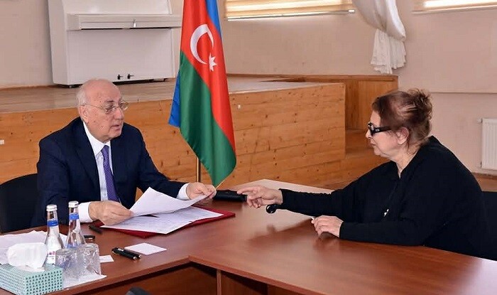 Zakir Fərəcov növbəti səyyar qəbul keçirdi