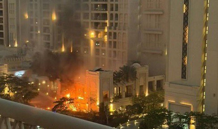 Dubay hava limanında yanğın davam edir – Video