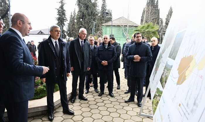Samir Nuriyev Xocavəndin Baş planı ilə tanış oldu - Foto