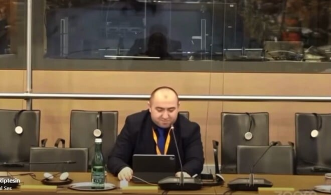 Baş redaktorun ATƏT-də biabırçı çıxışı - Video