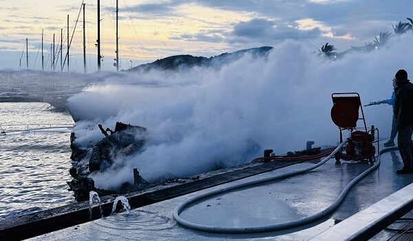 Anar Əlizadənin Bodrumdakı lüks yaxtaları yandı