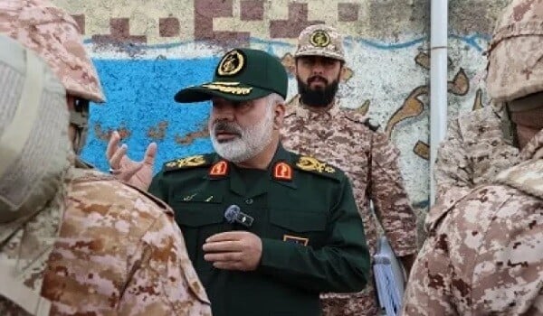 SEPAH komandanı Azərbaycanla sərhədə gəldi