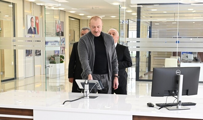 Ильхам Алиев открыл Центр хранения энергии «Абшерон»