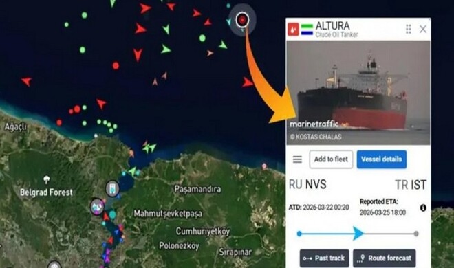 Türkiyənin 140 min ton neftlə yüklü tankeri dronla vuruldu