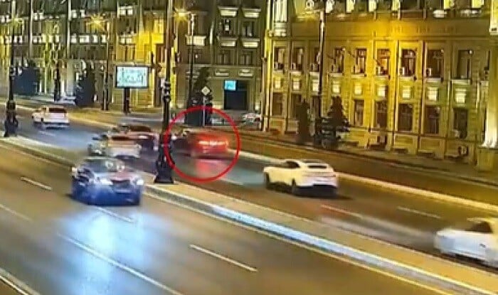 Bakıda baş verən qəzanın - Anbaan videosu