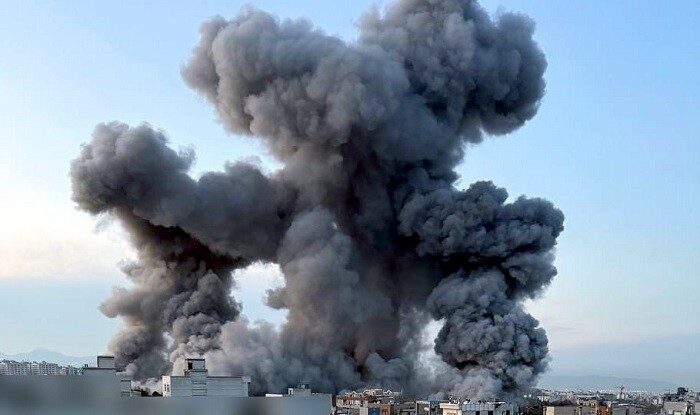 Tehran yenə bombardman edildi - Video