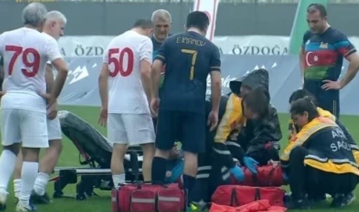 Azərbaycanlı deputat Türkiyədə zədələndi - Video