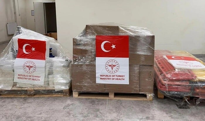 Türkiyə İrana humanitar yardım göndərdi