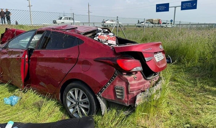 Cəlilabadda ağır qəza: ölü və yaralılar var