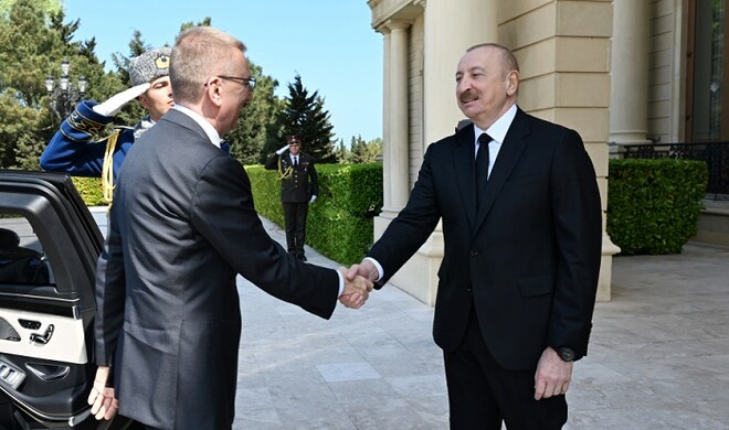 Official welcome ceremony held for Edgars Rinkevics -