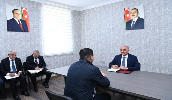 "Azərişıq" sədri Şuşada vətəndaşları qəbul etdi