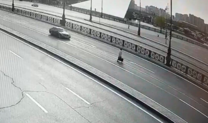 Bakıda baş verən qəzanın - Anbaan videosu