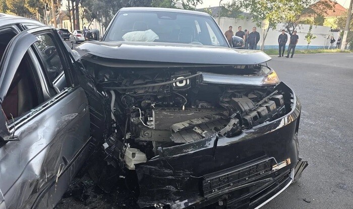 Xəyal Rza ailəsi ilə birgə qəzaya düşdü - Foto