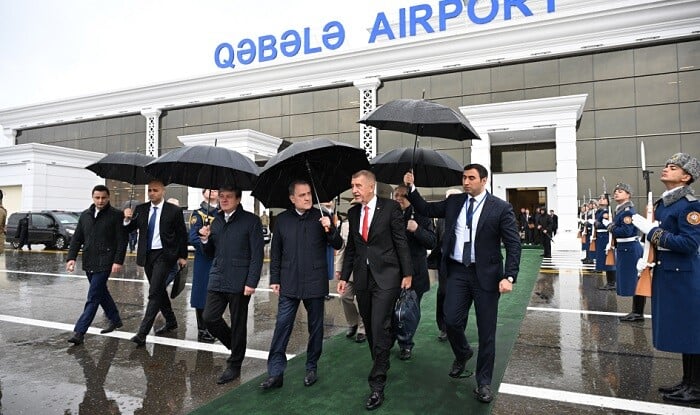 Визит Бабиша в Азербайджан завершился