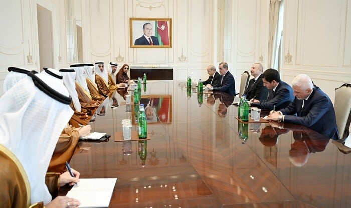 İlham Əliyev BƏƏ-nin nümayəndə heyətini qəbul etdi