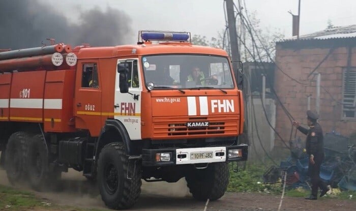 Oğuzda kompleks mülki müdafiə təlimi keçirildi - Video