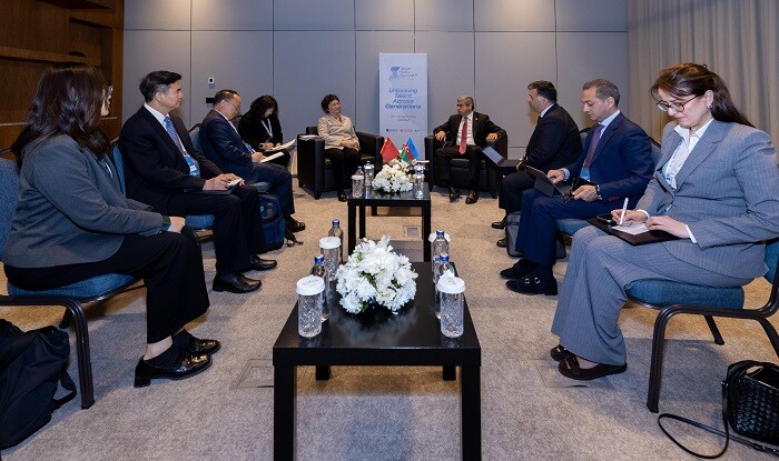 Bacarıqlar Sammiti: ikitərəfli görüşlər keçirildi