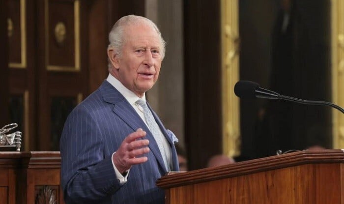 Kralın Ukrayna çıxışı Konqresdə belə alqışlandı - Video