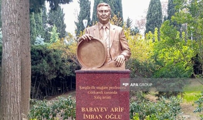 Arif Babayevin qəbri üstündəki yazı: İlk muğam professoru?