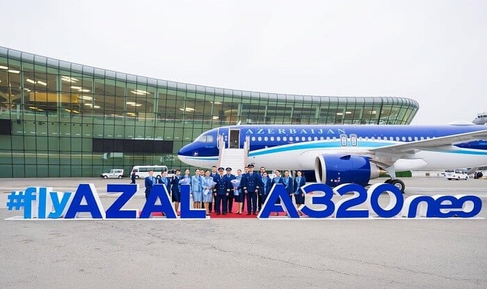 AZAL-ın donanmasına daha bir “Airbus A320neo” əlavə olundu