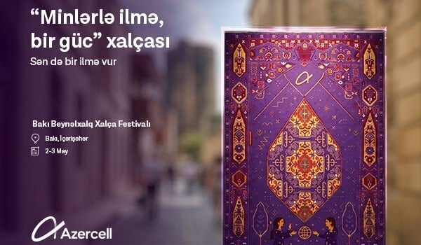 "Azercell" bütün qadınları bu təşəbbüsə qoşulmağa dəvət edir