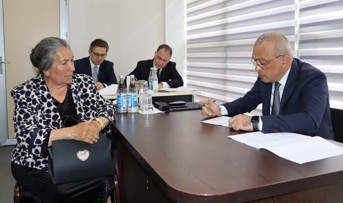 ADSEA sədri Naftalanda vətəndaşlarla görüşdü
