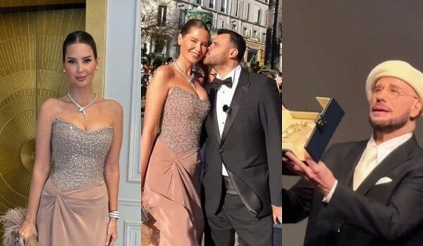 Emin Ağalarov xanımı ilə Kann festivalında - Video