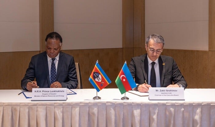 Azərbaycanla Esvatini Krallığı memorandum imzaladı