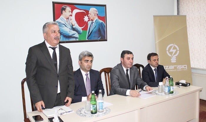 “Azərişıq” nümayəndələri Naxçıvanda sahibkarlarla görüşdü