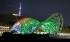 Tbilisi’s Peace Bridge lit in Azerbaijani flag