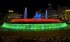 Madrid fountain lights up in Azerbaijan flag colors - Photo