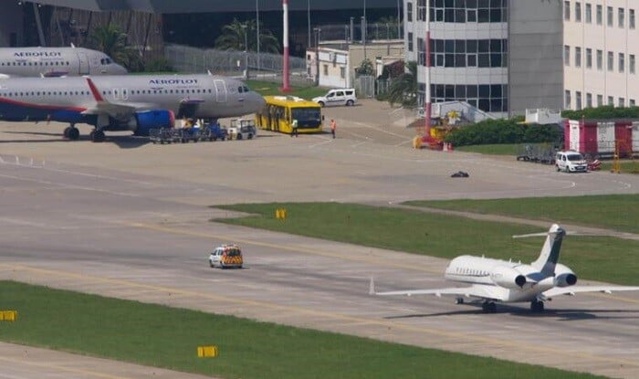 Soçi aeroportunda izdiham: Təyyarələr uça bilmir - Video