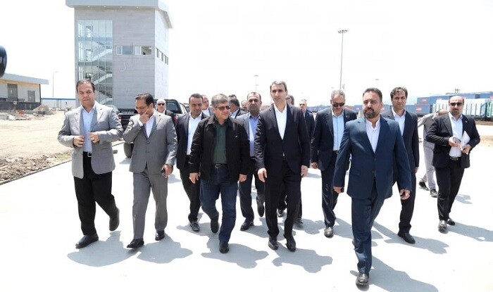 ADY və İran Dəmir Yollarının rəhbərliyi Astara Terminalında...