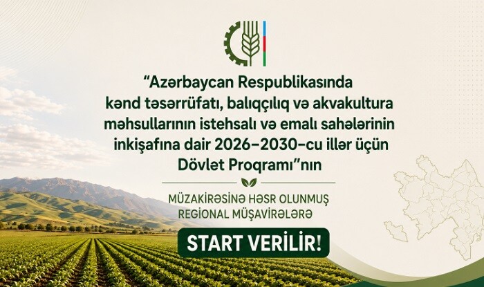 Aqrar sahə ilə bağlı regional müşavirələrə start verilir