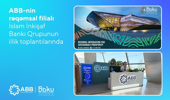 ABB bu toplantılarda rəqəmsal filialı ilə təmsil olunur