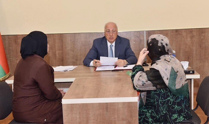 Zakir Fərəcov növbəti səyyar vətəndaş qəbulu keçirdi