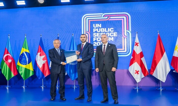 DSMF BMT-nin mükafatına layiq görüldü