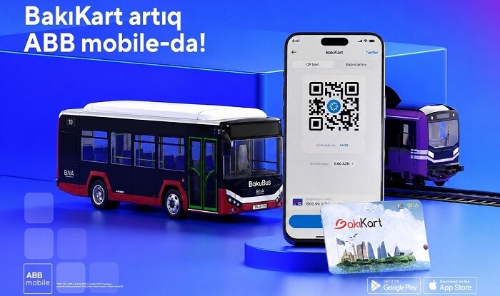 BakıKart artıq ABB mobile-da!