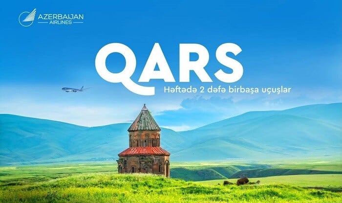 AZAL Qars şəhərinə uçuşlara başlayır