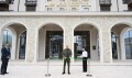 Президент на открытии отеля "Ханкенди"