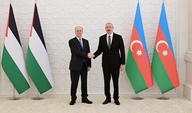 الهام علیئو فلسطینین باش ناظرینی قبول ائتدی