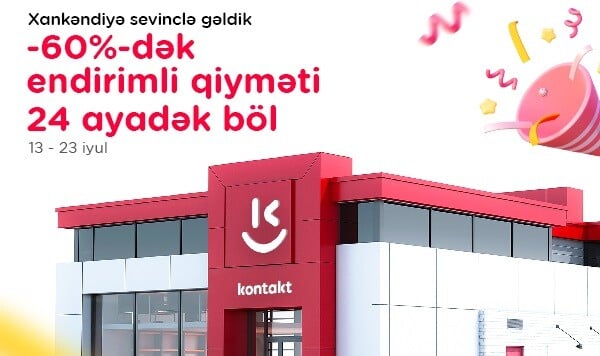 Qarabağda yeni ünvan: Xankəndidə ilk “Kontakt” açıldı