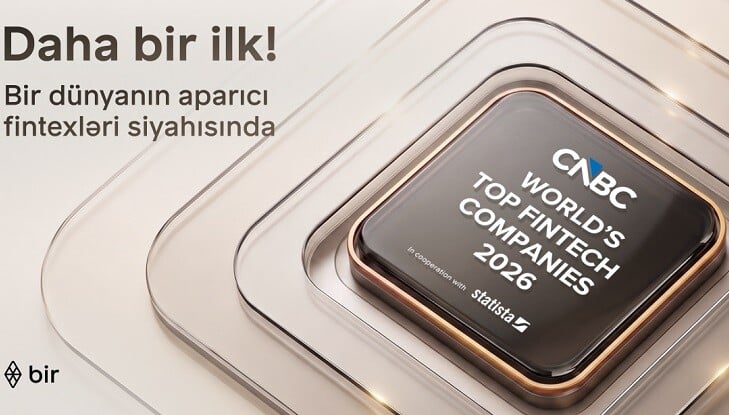 Bir “Dünyanın aparıcı fintexləri” sırasına daxil edilib
