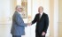 İlham Əliyev Dünya Güləş Birliyinin prezidentini qəbul etdi