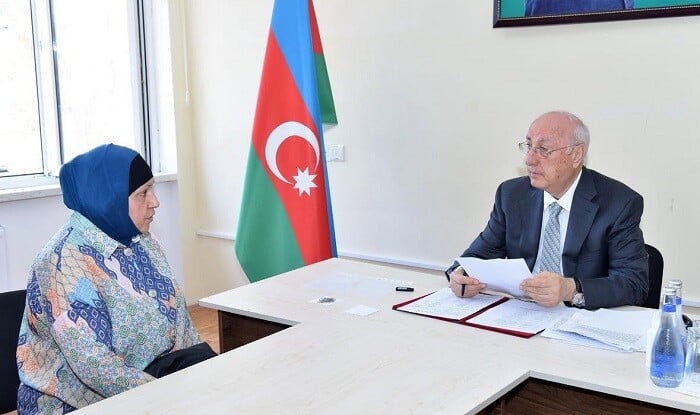 Zakir Fərəcov növbəti səyyar qəbul keçirdi