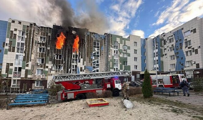 Six killed in Ukrainian strike on Belgorod village